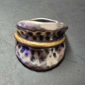 Grace & Heart G&H 925 Sterling Silver Artisan Ring Size 7